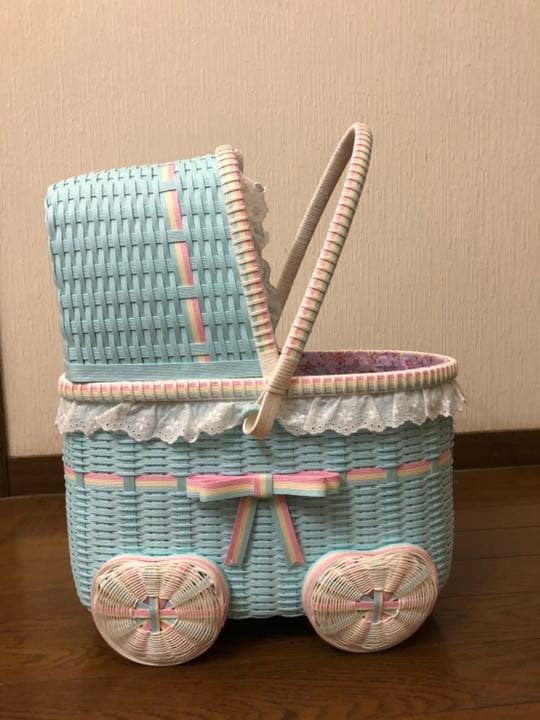 さくらプリン様　オーダーベビーカー風カゴ