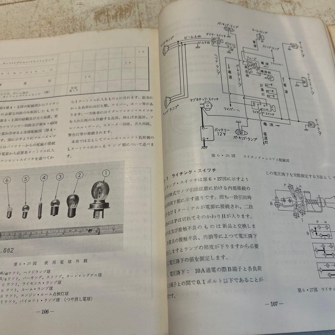 ダットサン1000 修理法 エンジン電装品編