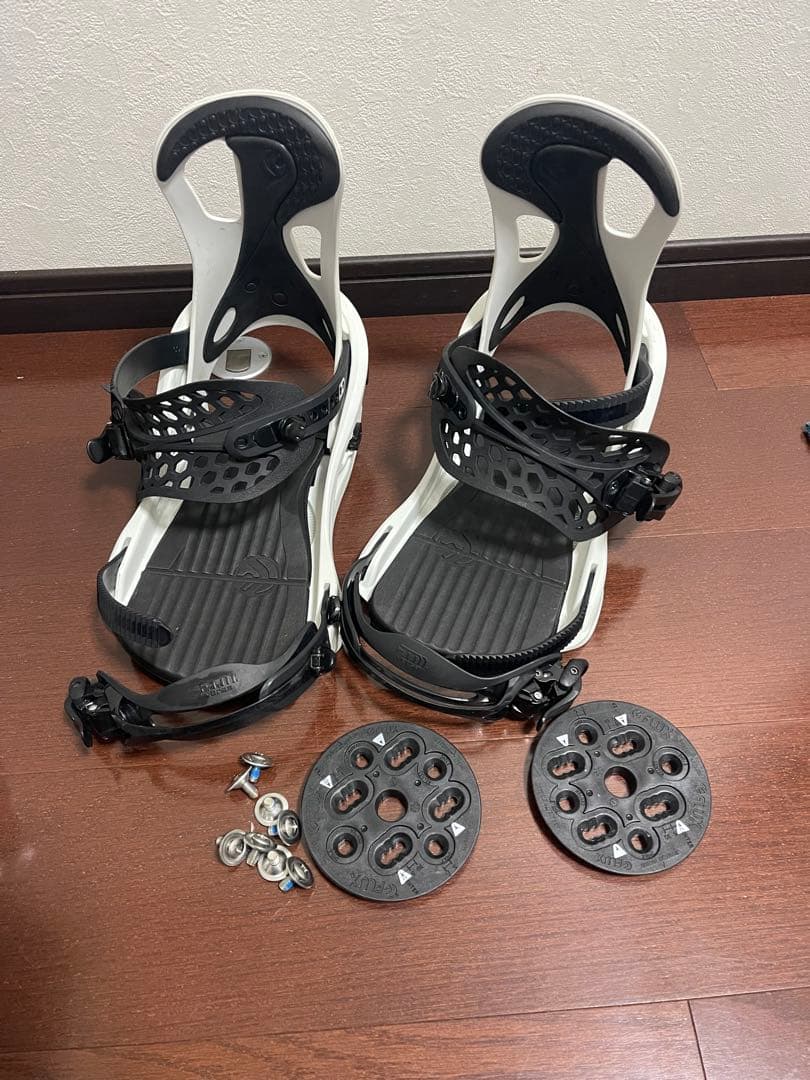 FLUX/スノーボードバインディング/--/WHT/TT