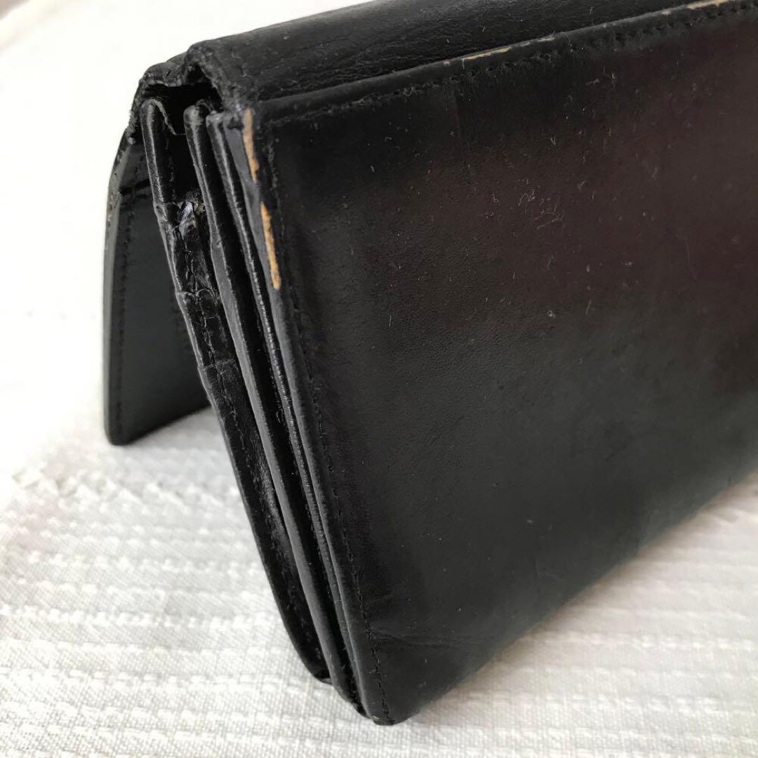 【希少】ドラゴンプレート　長財布　ジャンポールゴルチエ　ビンテージ　レザー