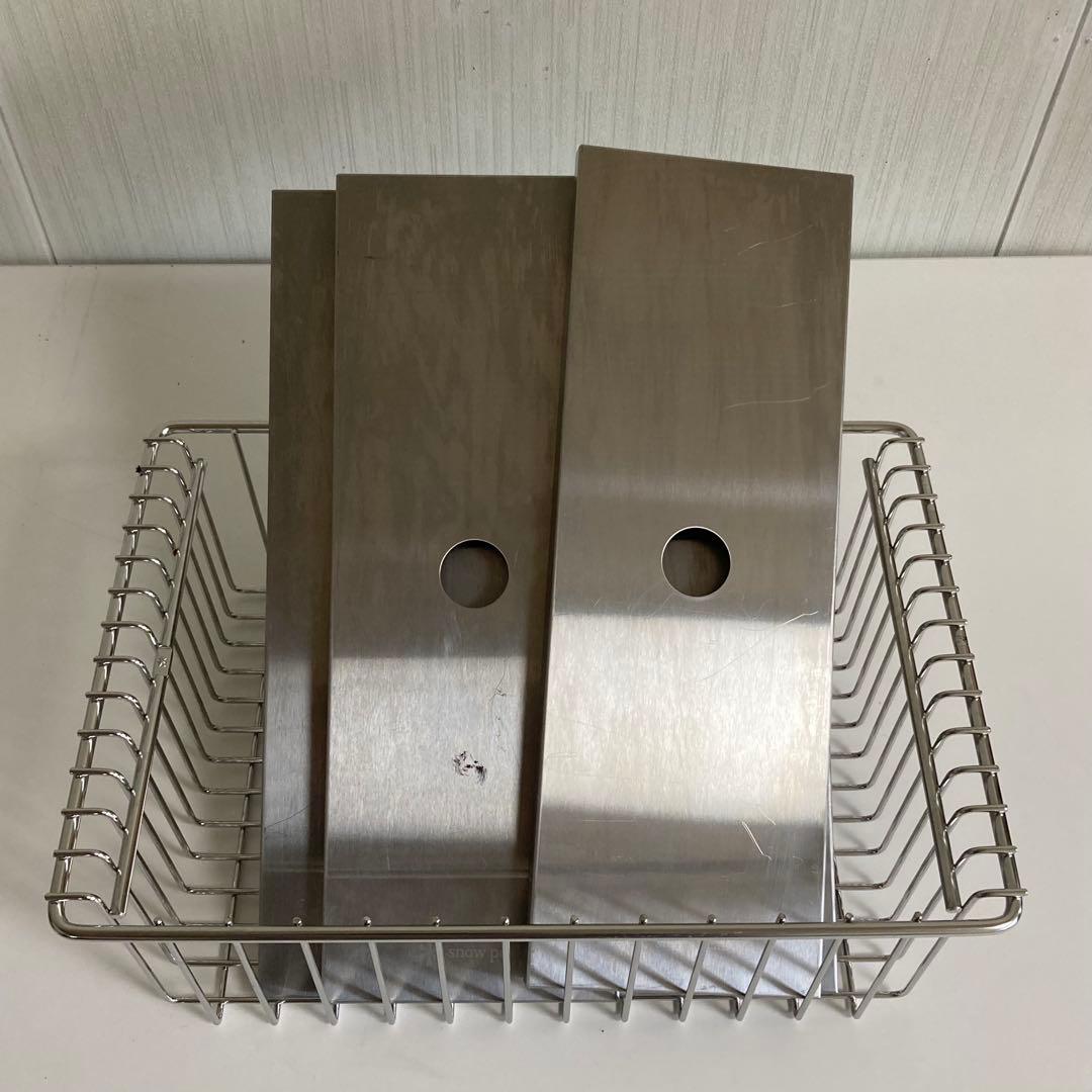 スノーピーク ステンレストレー メッシュトレー 4点セット まとめ売り