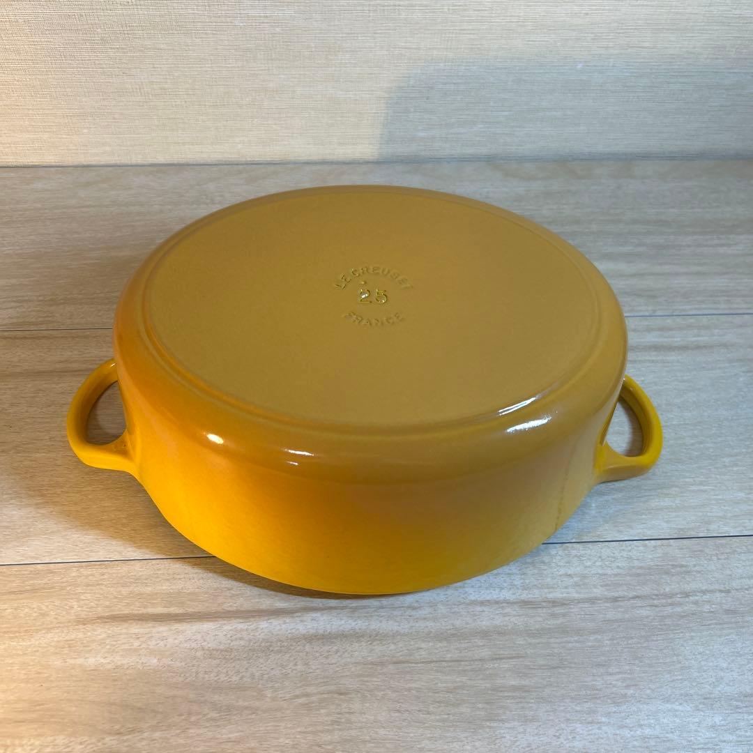 ルクルーゼ　ココットオーバル　ネクター　25cm 両手鍋　鍋