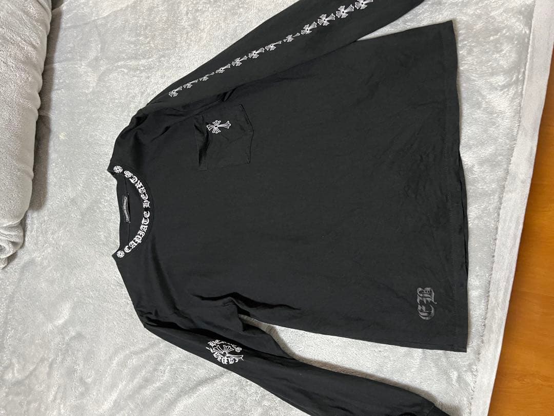 プ*ス様 クロムハーツ長袖Tシャツ 黒