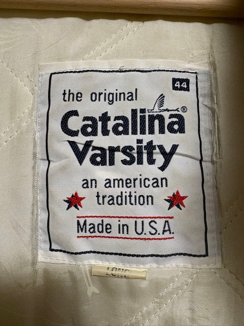 【70s】Catalina Varsity Jacket