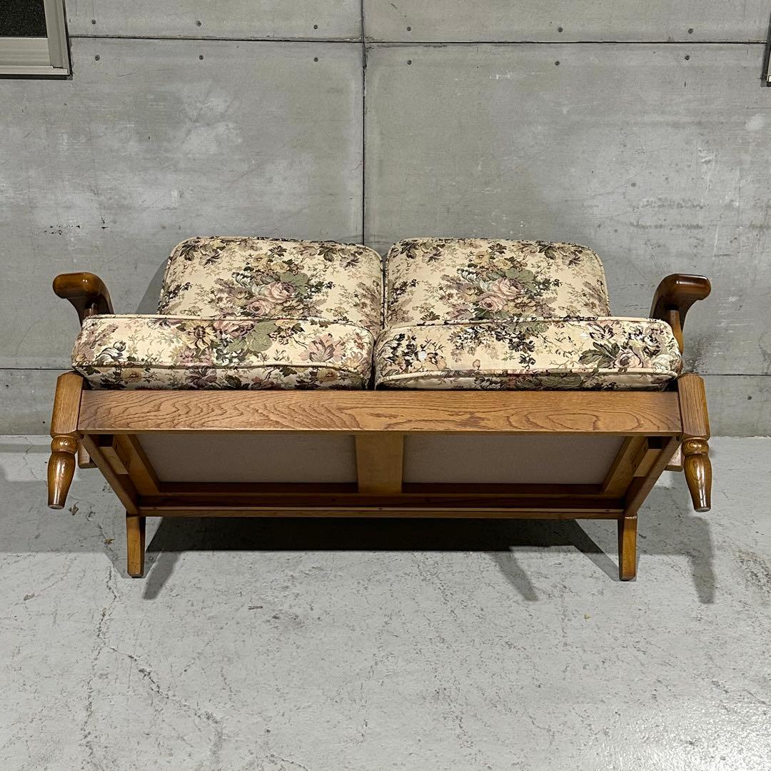 ✦80s✦KOSUGA コスガ家具 2人掛けソファ｜昭和ヴィンテージ ゴブラン織