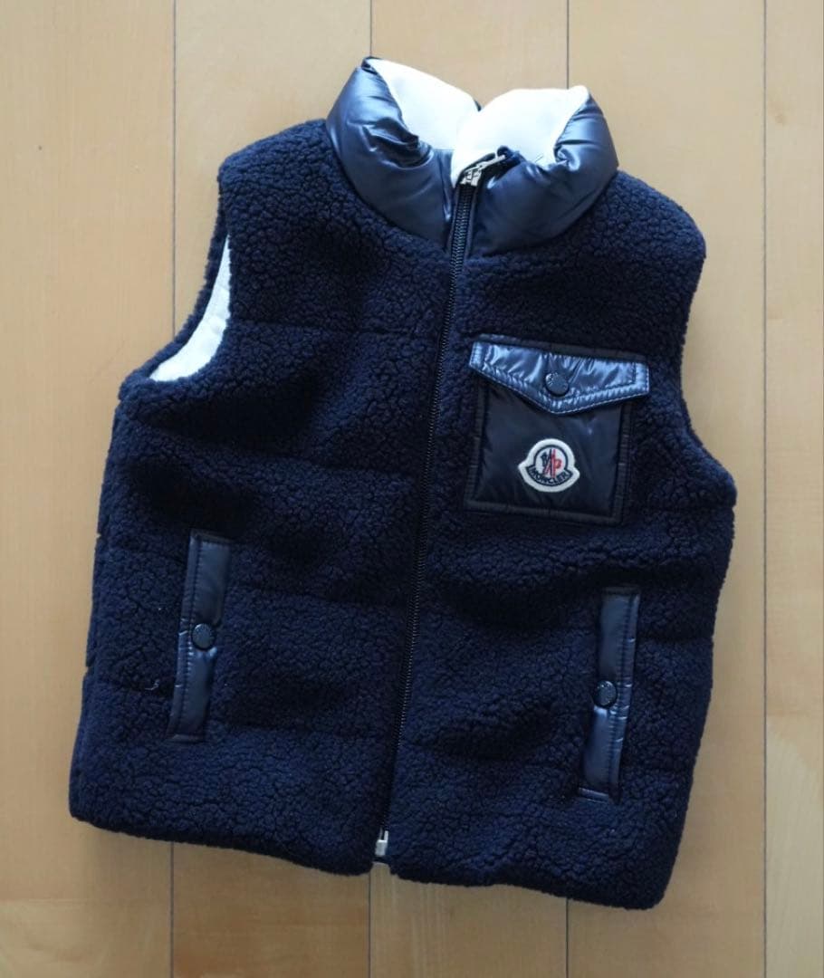 MONCLER ダウンベスト キッズ、ベビー　18M-24M