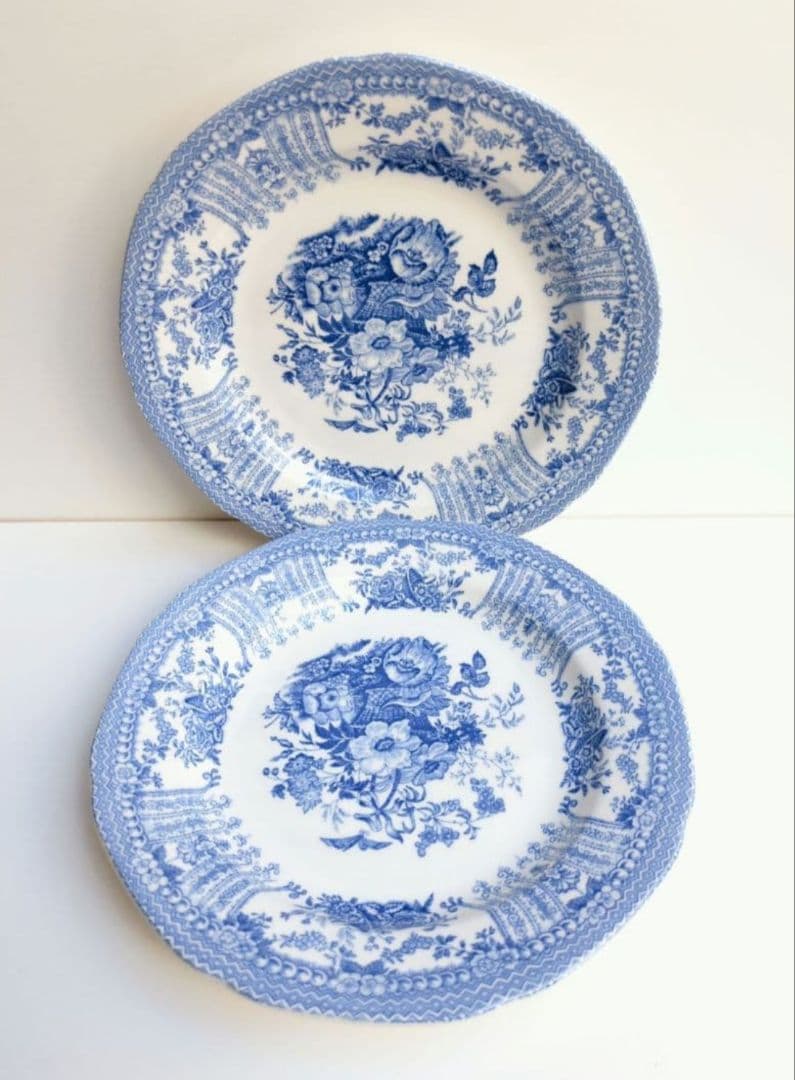 バーレイ　フローラ　プレート　２枚