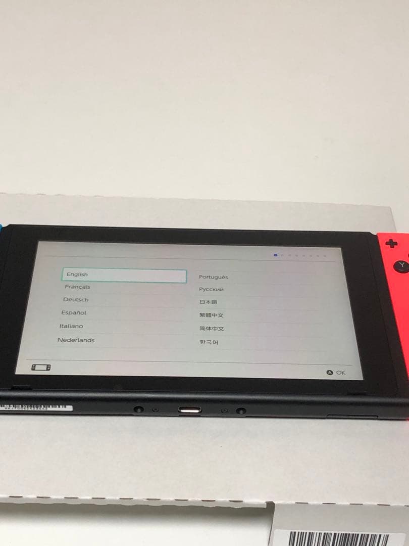 Nintendo Switch ネオンブルー ネオンレッド バッテリー強化版
