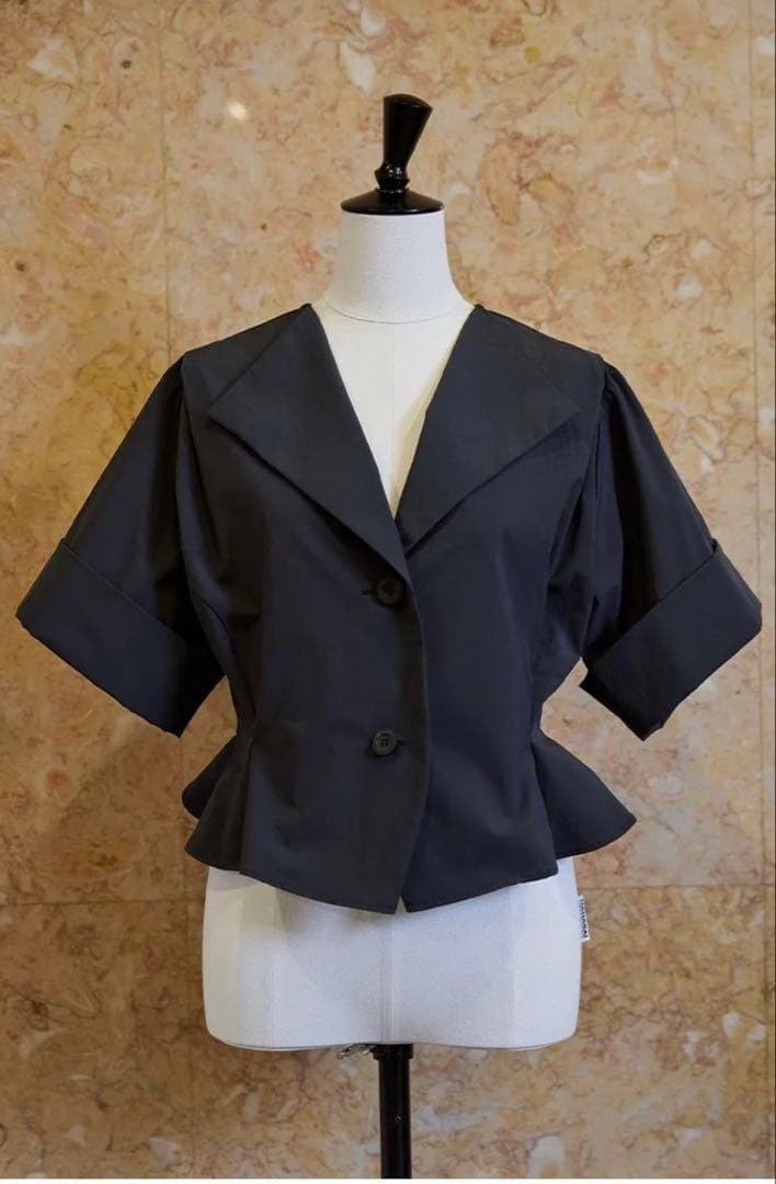 トップス MEER. OPEN COLLAR SHORT SHIRT