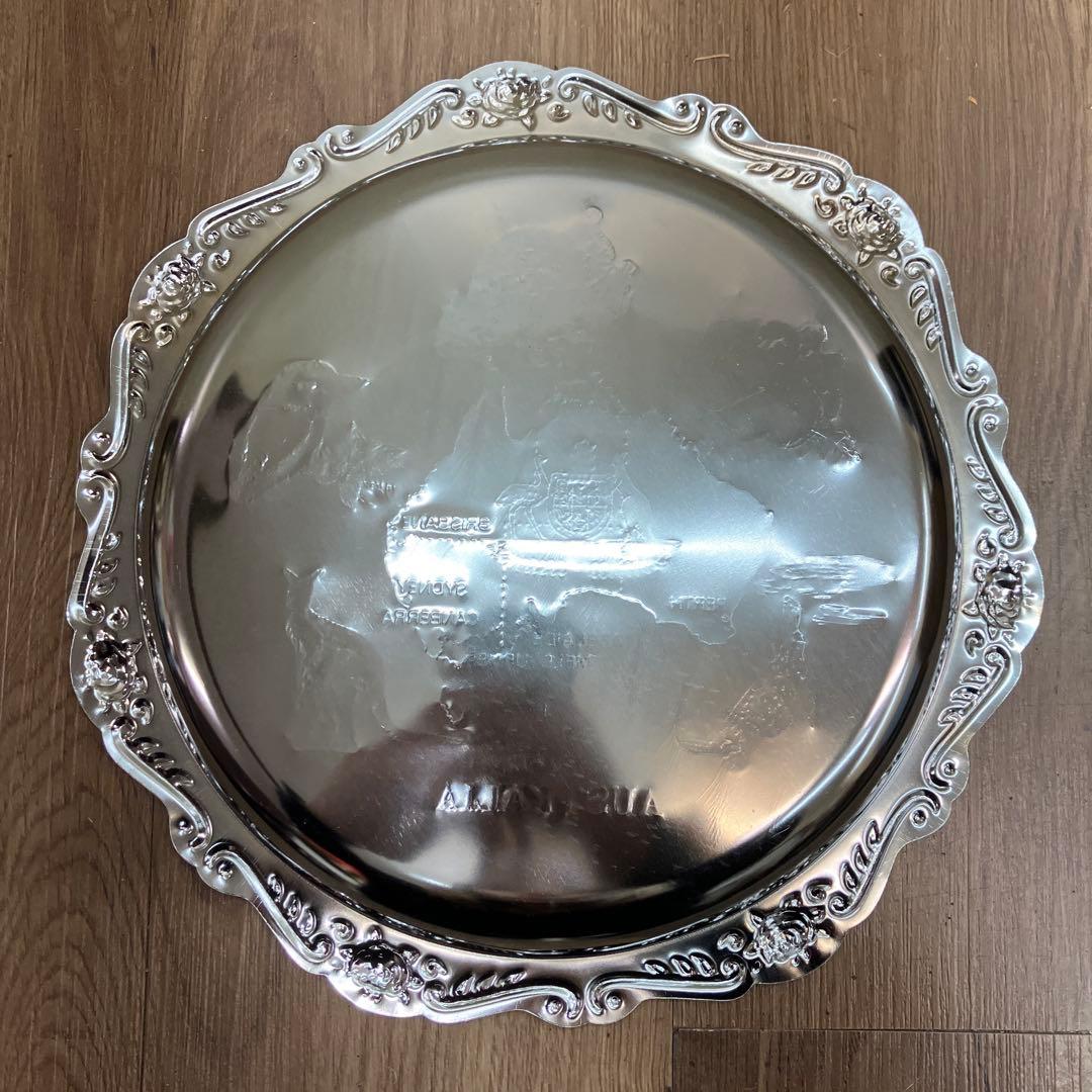 E-1 オリオン 鍋の友 プレート 2点セット パンチングトレー 地図デザイン