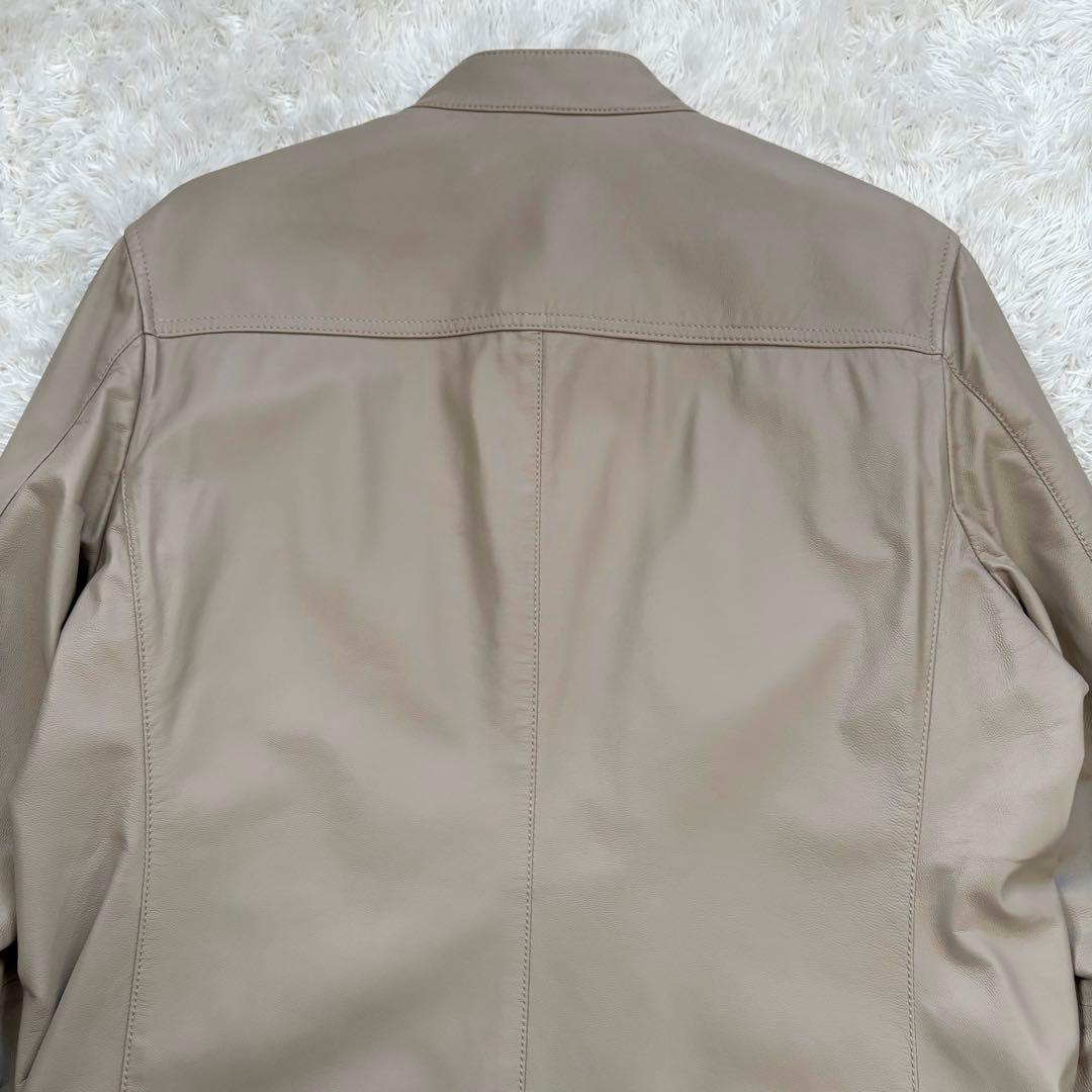 新品　ジョゼフオム　2025年モデル　レザージャケット　ライダースジャケット　L