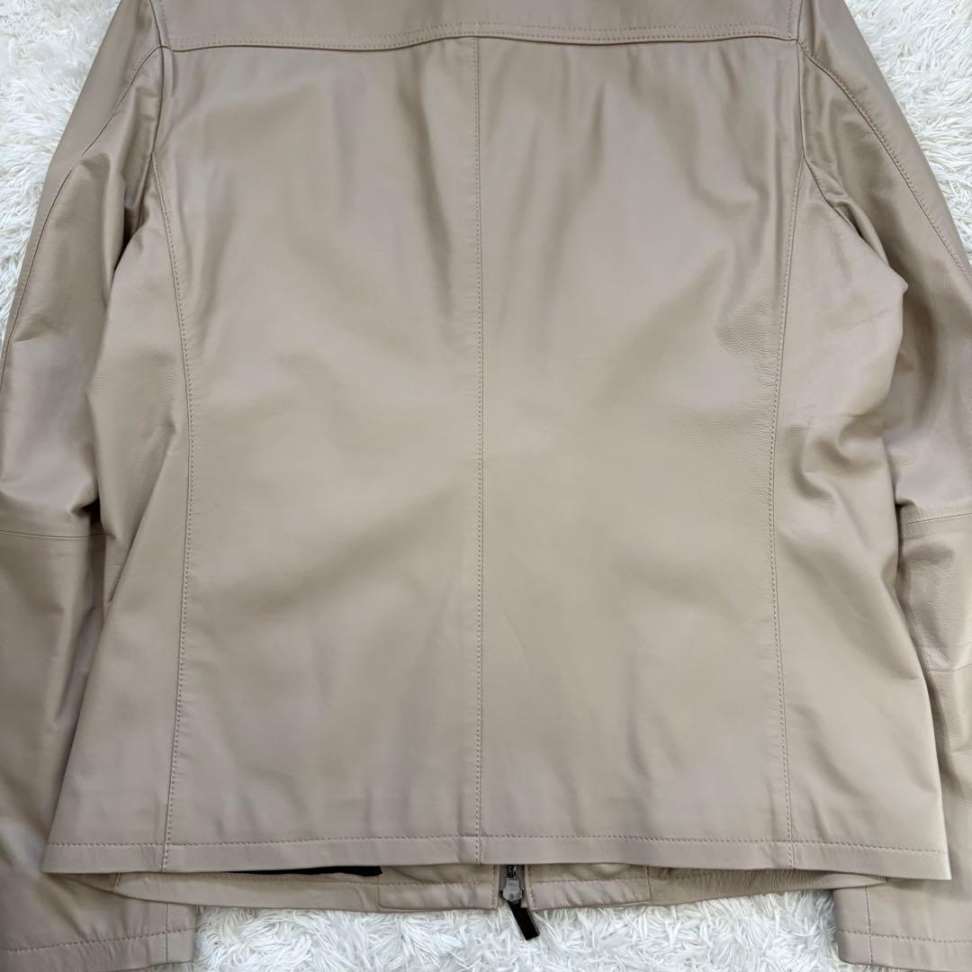 新品　ジョゼフオム　2025年モデル　レザージャケット　ライダースジャケット　L