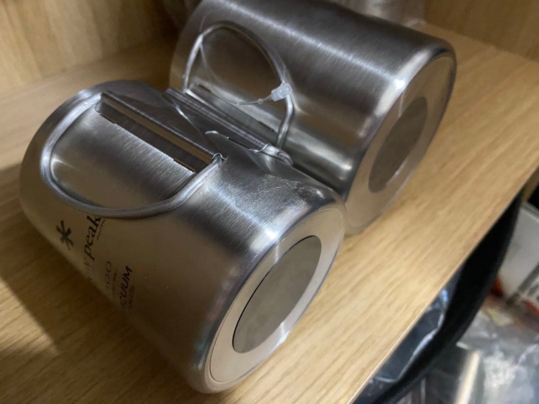 スノーピーク　ステンレス真空マグカップ450 3004個セット　凹み　タグ付き