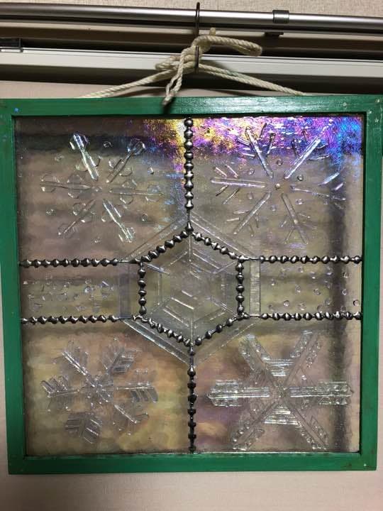 雪の結晶のパネル