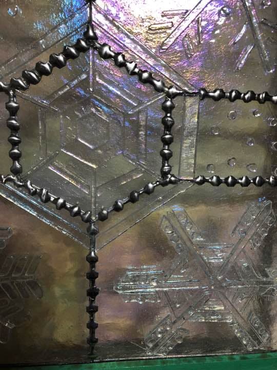 雪の結晶のパネル