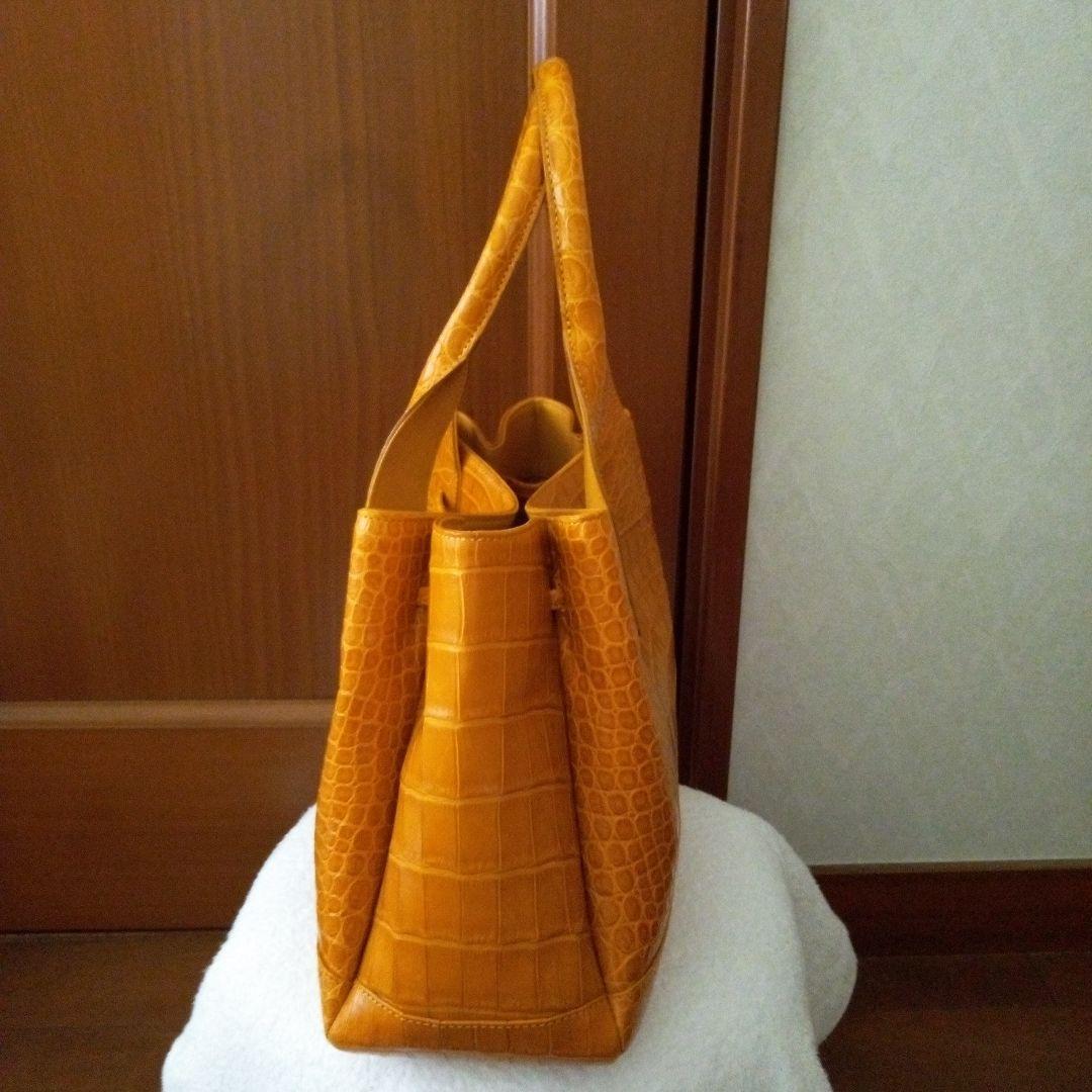 ポロサスクロコダイルトートバッグ