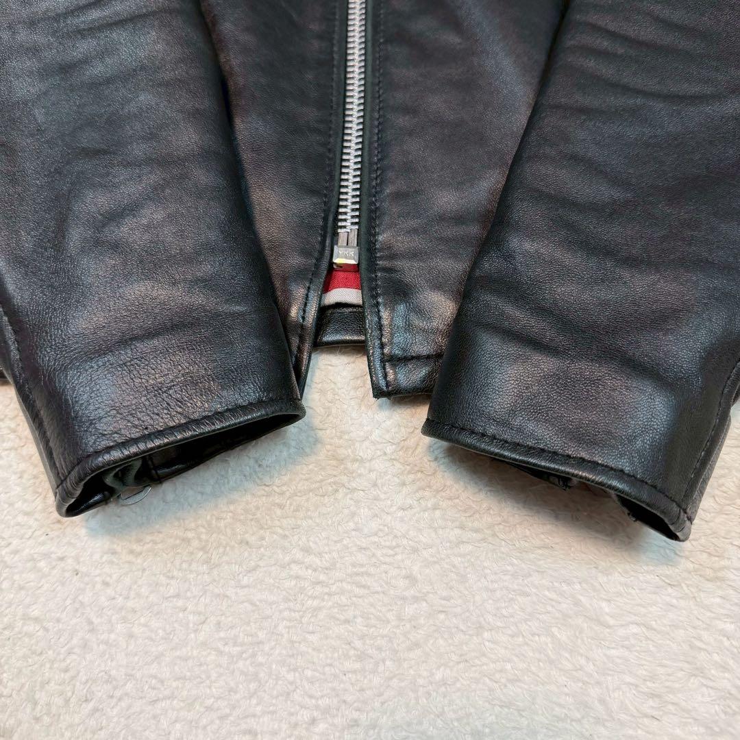 SCHOTT TAKEO KIKUCHI ライダースジャケット ラムレザー