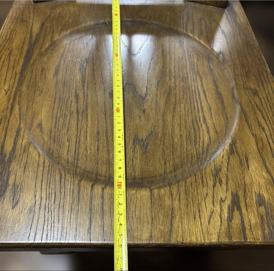 オーク材　レトロ　椅子