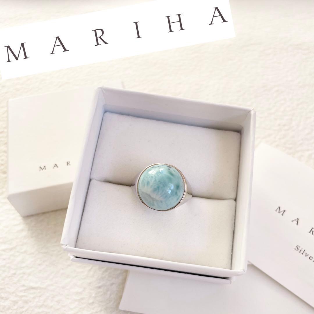 MARIHA マリハSignature Ring ラリマー　ラウンド リング