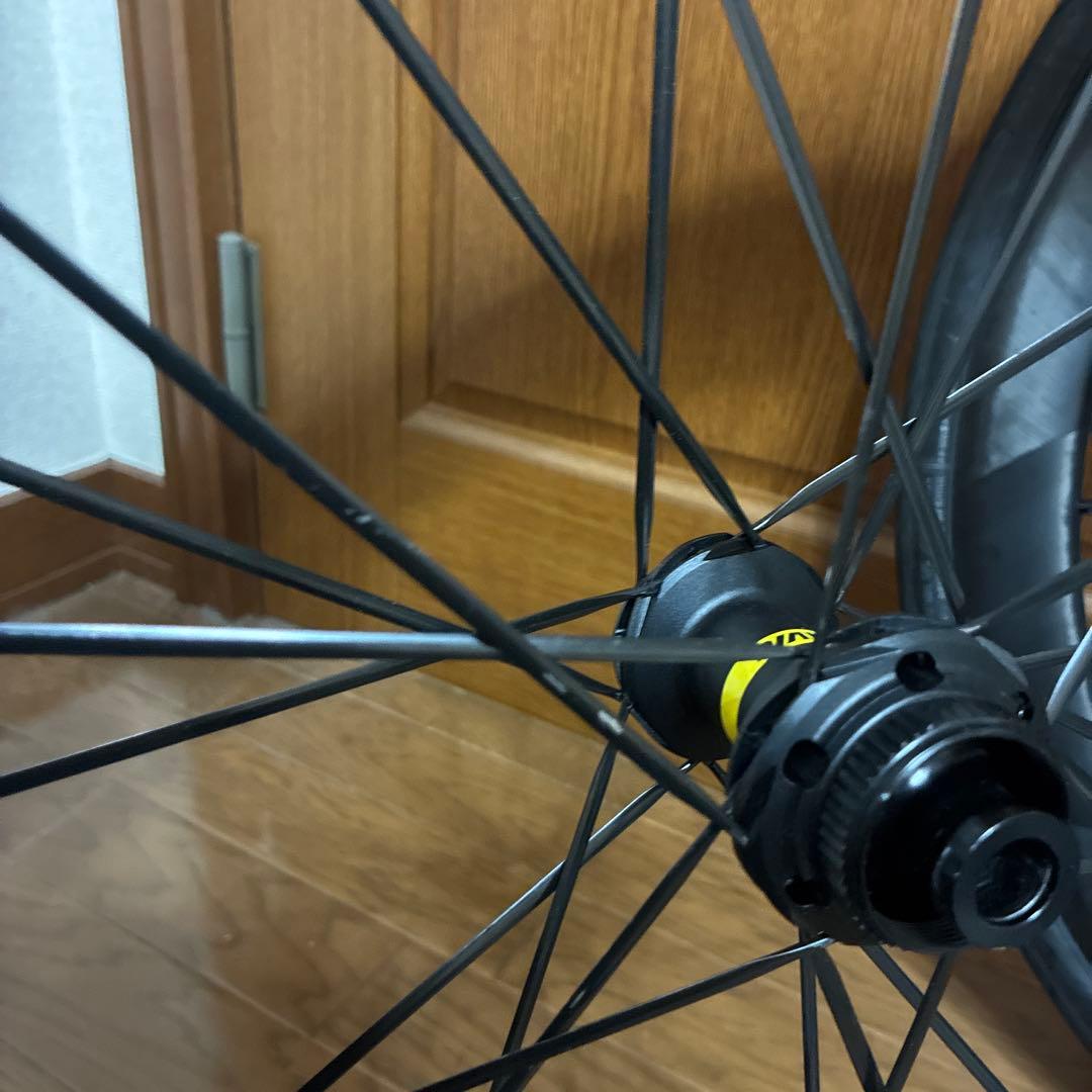 美品　MAVIC cosmic SLR45 前後セット　28Cタイヤ付き