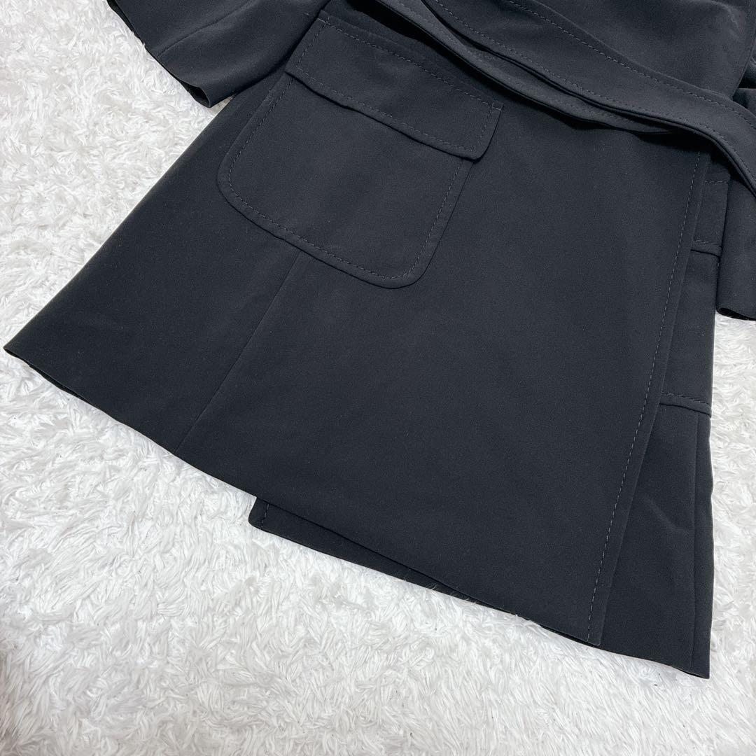 【MAX&Co】ラップコート ベルテッドコート ロングコート ストレッチ ベルト