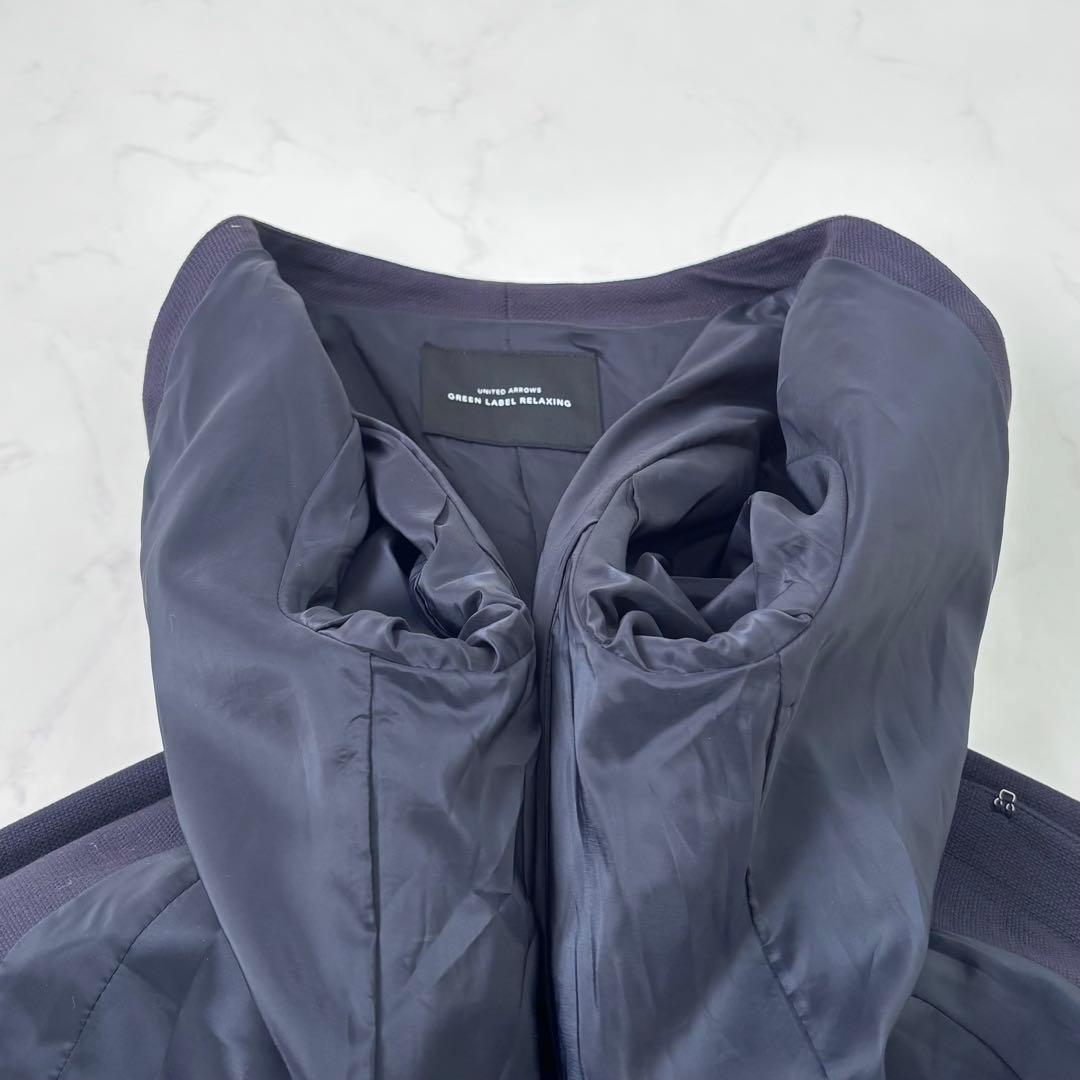 グリーンレーベルリラクシング ドビーブッチャー セットアップ ネイビー