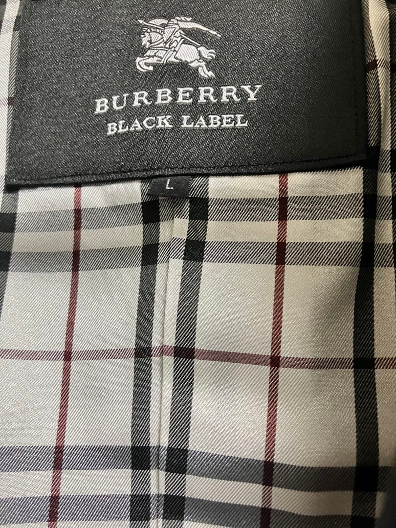 【美品】BURBERRY ブラックレーベル　トレンチコート