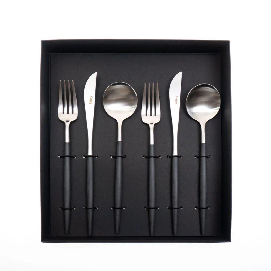 【新品箱付き】Cutipol GOA カトラリーセット 6点セット