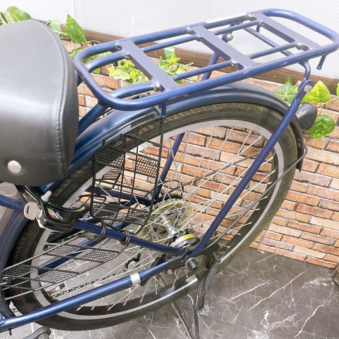 【46】一般車 ママチャリ Lumina ブルー 紺色