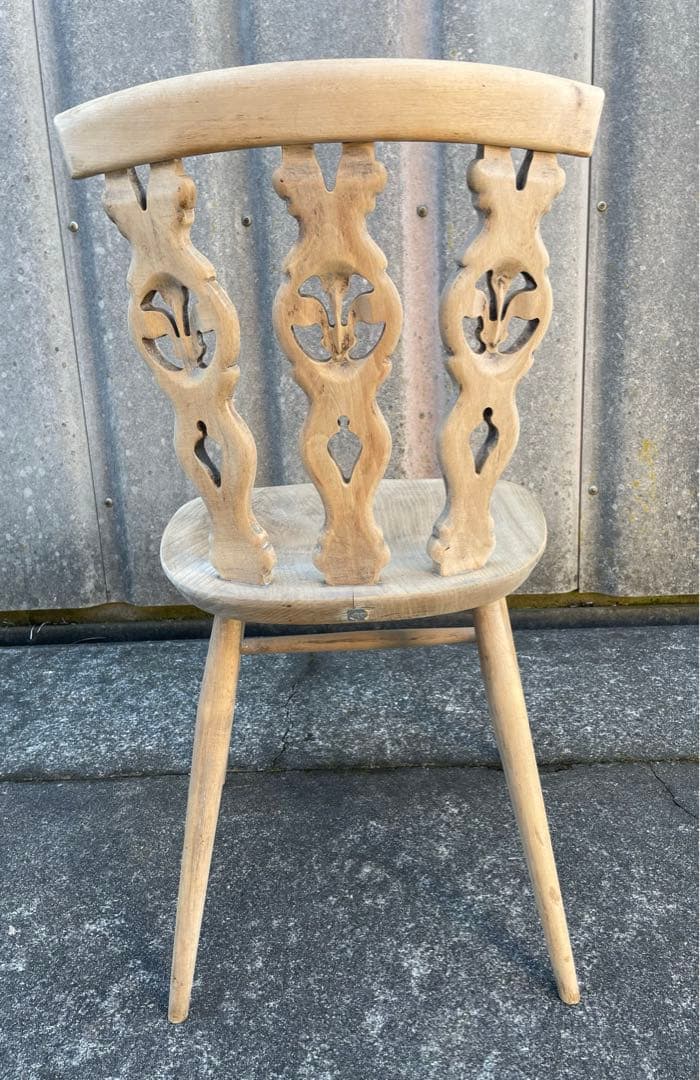 ビンテージ/英国製/ERCOL/アーコール/シスルバックチェア/チェア/剥離