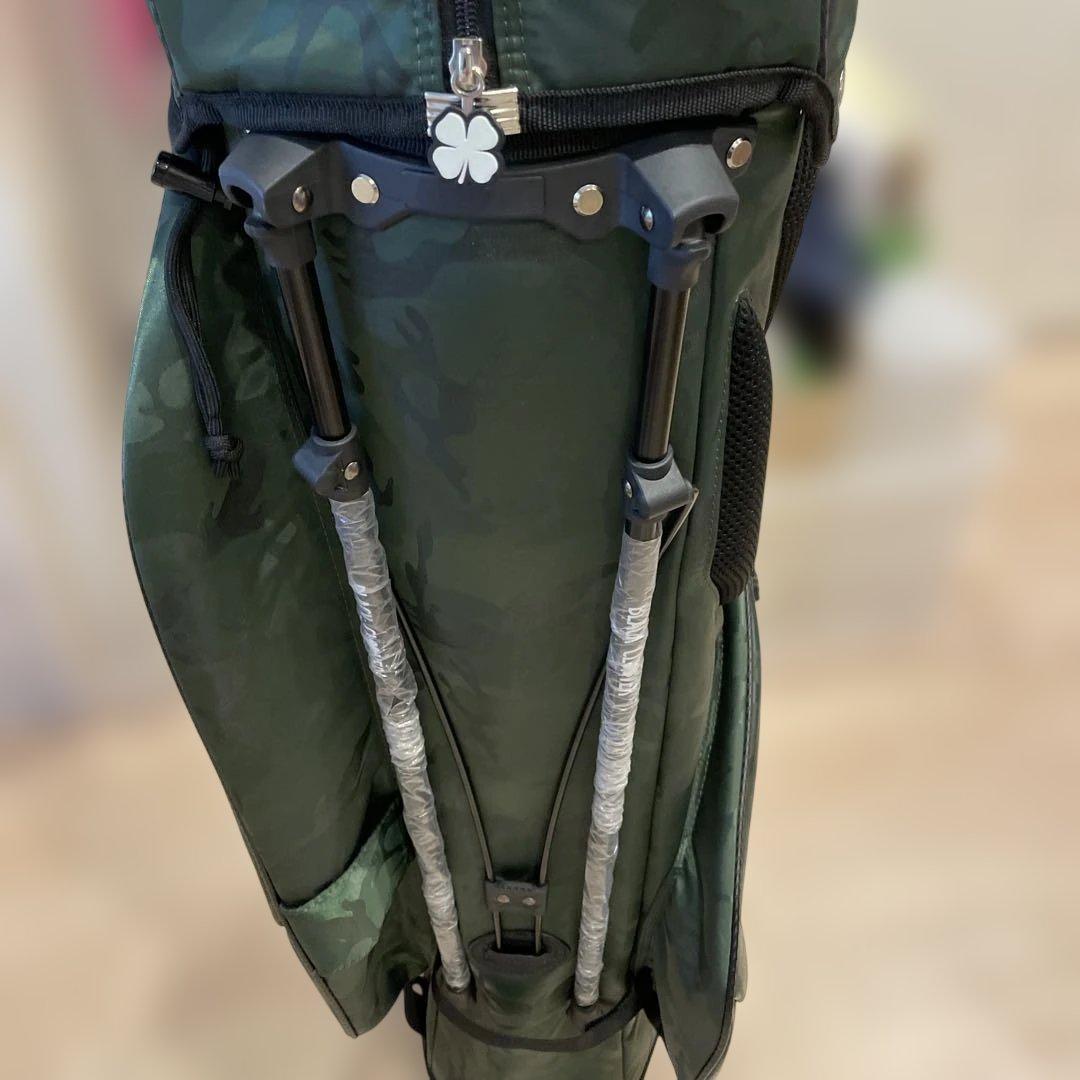 ひ*と様 ブラック　クローバー　キャディバッグ