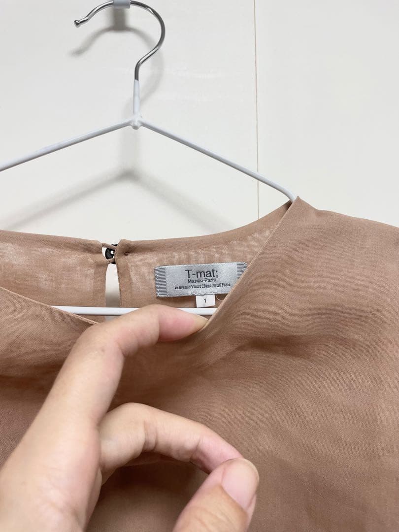 Drawer ドゥロワー　トップス　ブラウス