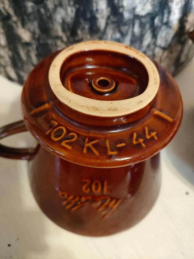 ●Melitta102 陶器メリタポットセット ●アクシス キャニスター