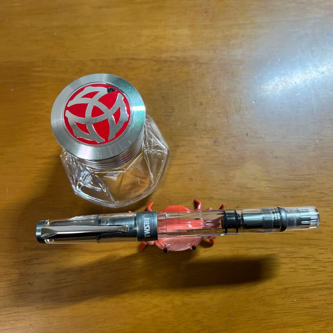 ツイスビー　万年筆　ダイヤモンド５８０ＡＬ　ＴＷ１００３１　ポリッシュドアルミ