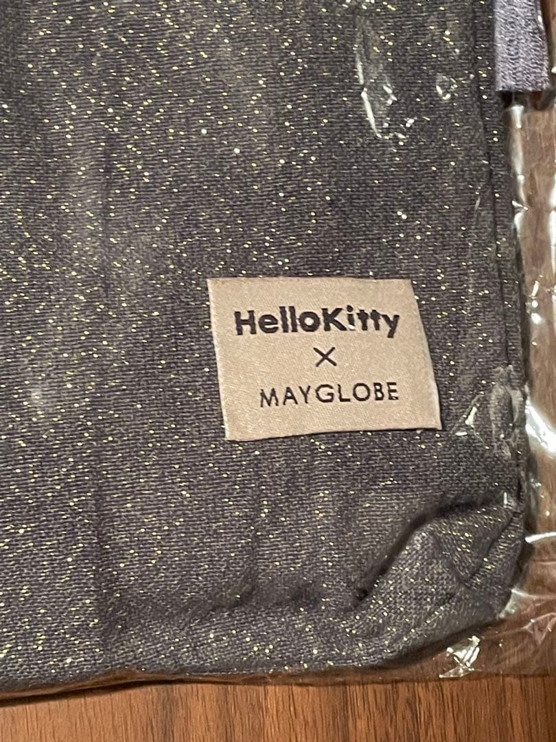 ハローキティ　巾着バッグ　MAY GLOBE