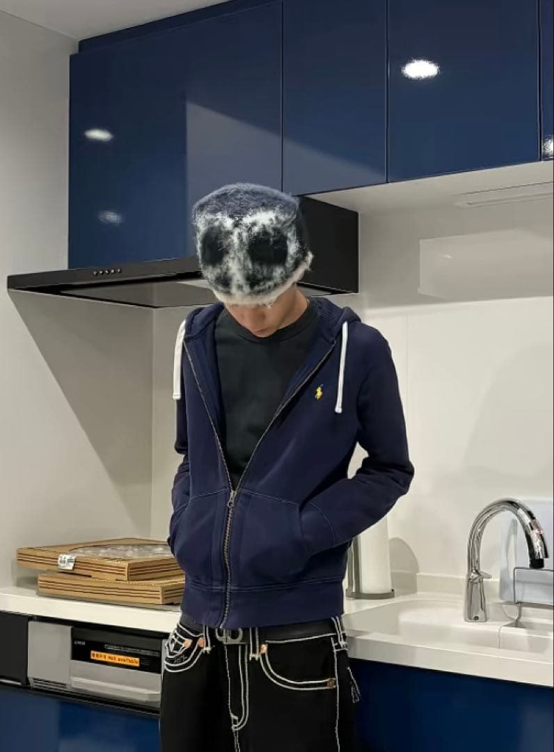 Polo by Ralph Lauren ネイビー パーカー Sサイズ