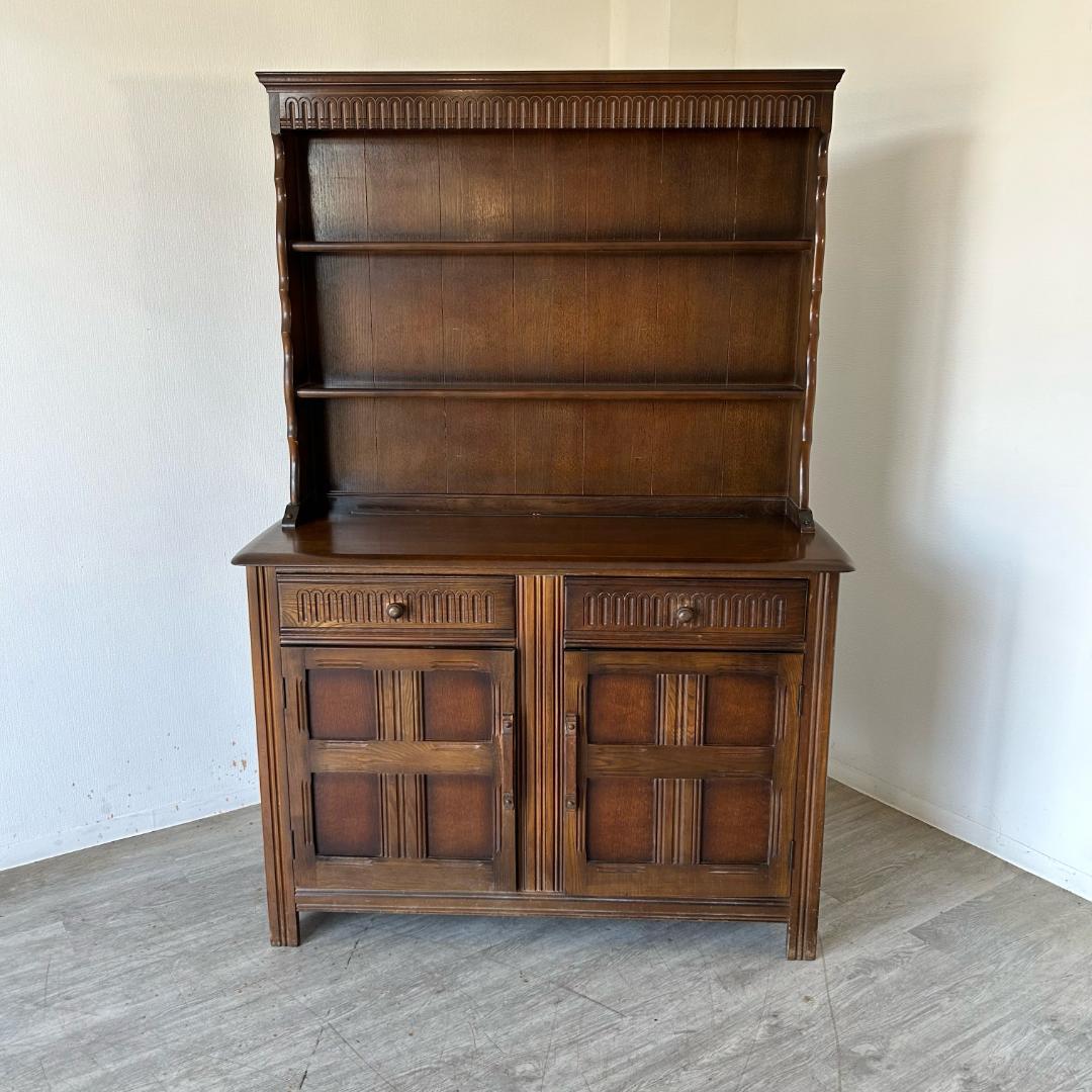 イギリス アンティーク　家具 ドレッサー カップボード ビンテージ 475A