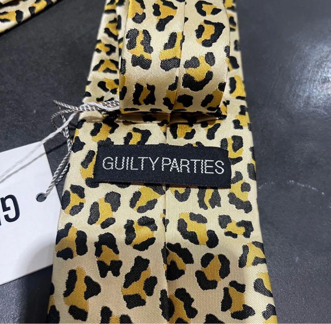 小物 WACKO MARIA LEOPARD WIDE NECKTIE