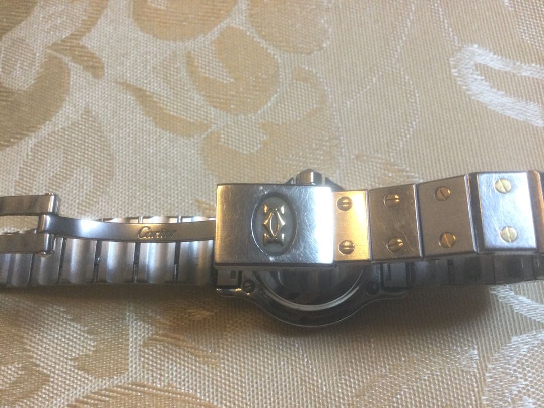 カルティエ　サントスオクタゴン　腕時計　レディース 自動巻き