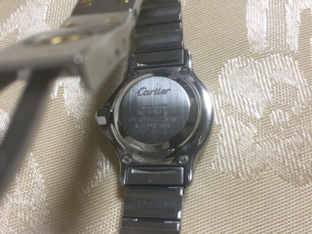 カルティエ　サントスオクタゴン　腕時計　レディース 自動巻き