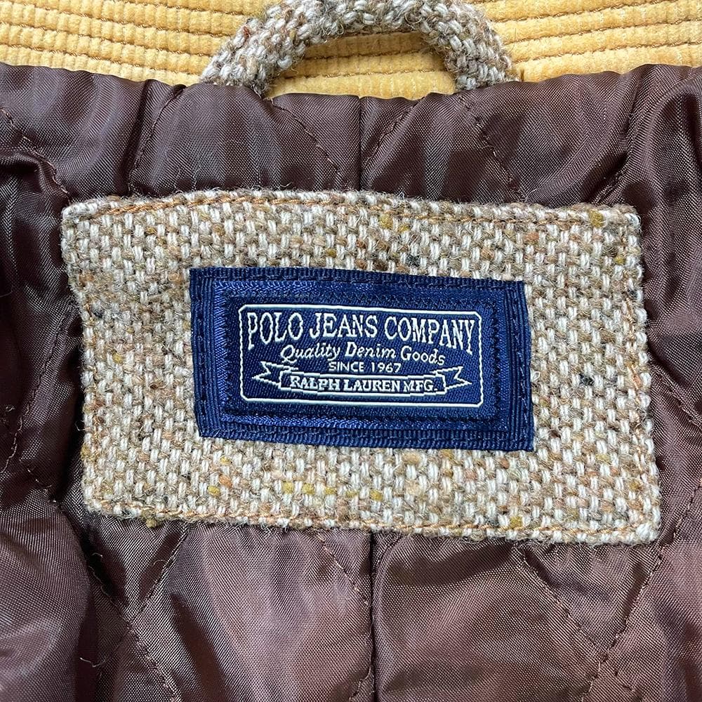 希少！90s オールドラルフローレン POLO JEANS ツイードジャケットM