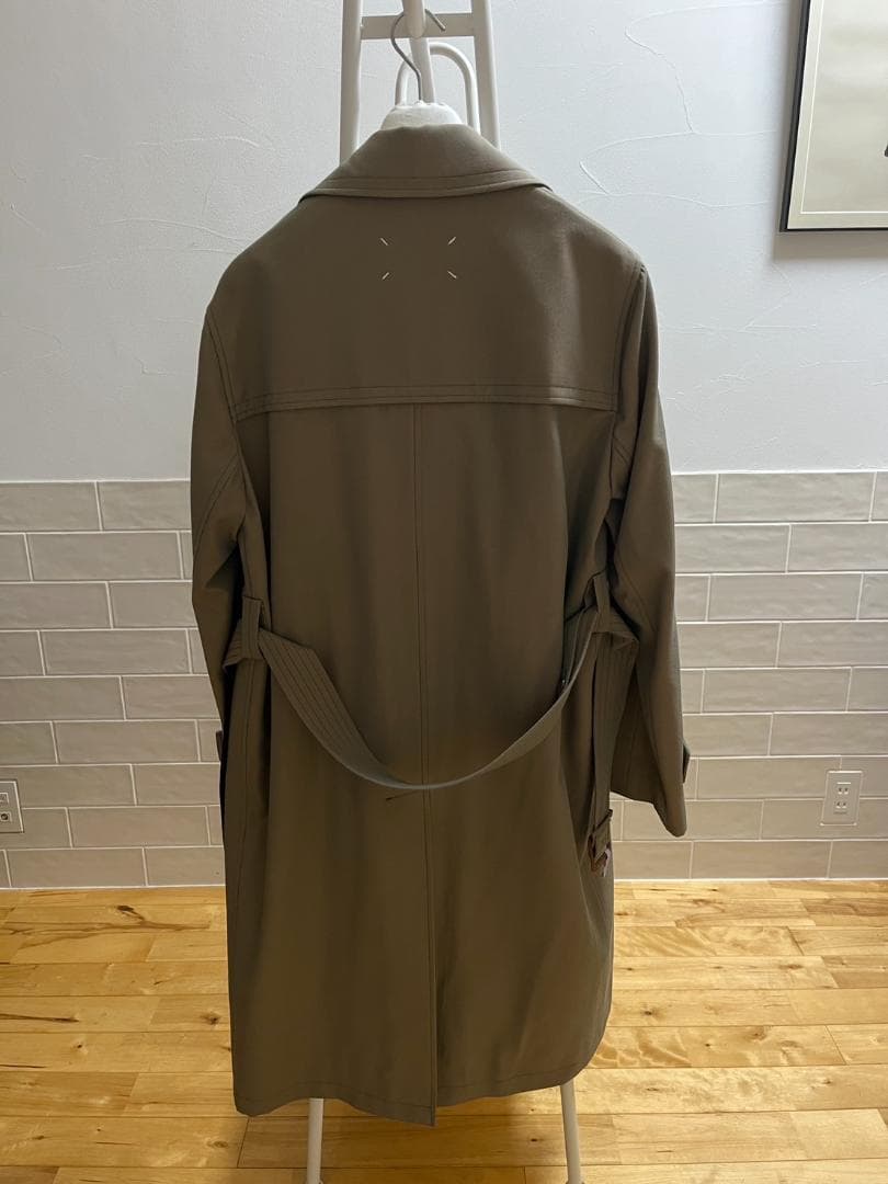 ★最終価格★マルジェラ　メンズトレンチコート　ベージュ　44サイズ