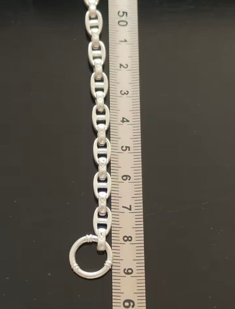 【希少レア】ヴィンテージ シルバー ネックレス シェーヌダンクル風