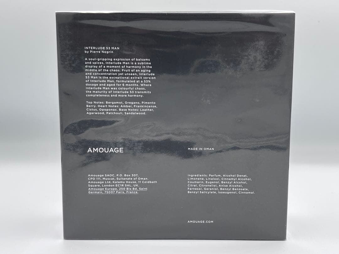 AMOUAGE インタールード INTERLUDE 53 MAN