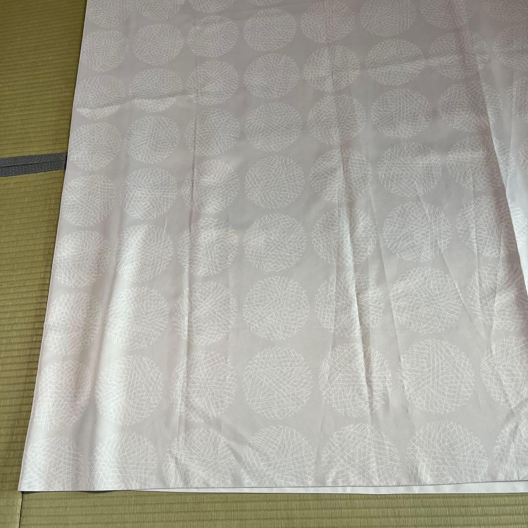 長さ173cm北欧大判カーテン ライトグレー