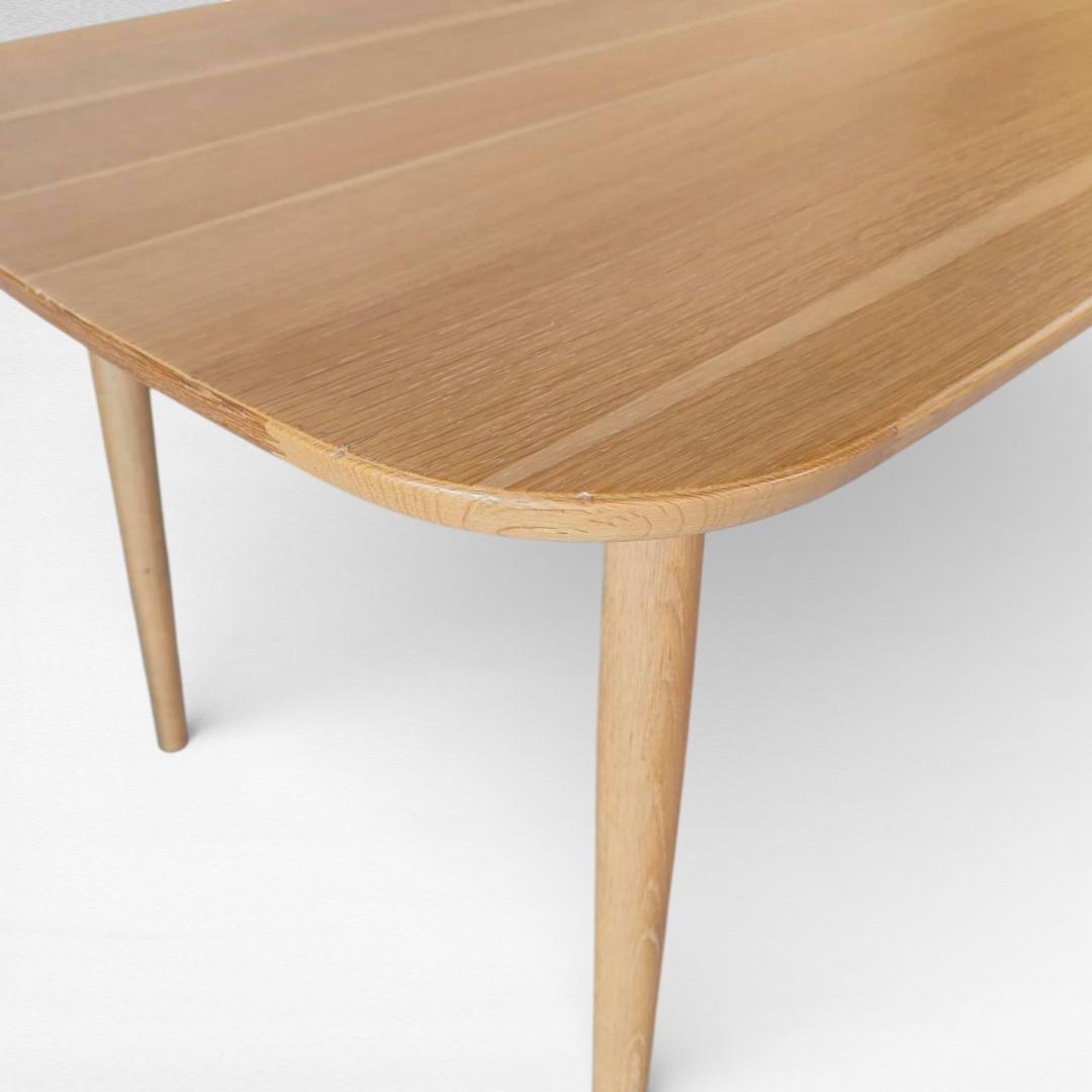 【美品】無印良品 オーク材テーブル 幅150 ダイニングテーブル