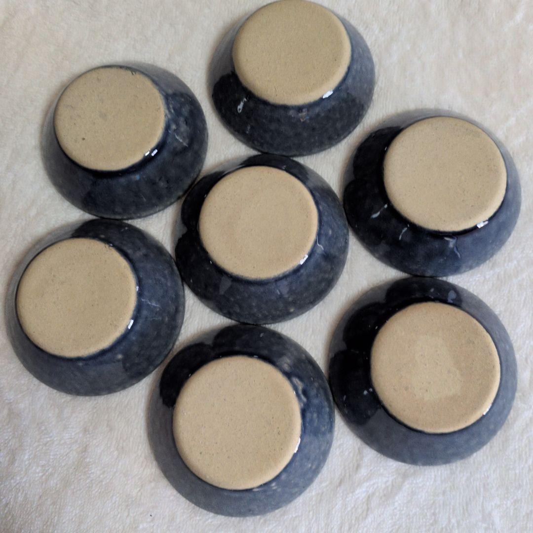 たち吉オシャレ・レンゲ他 ネイビー グレー 食器セット 約30cm・大皿