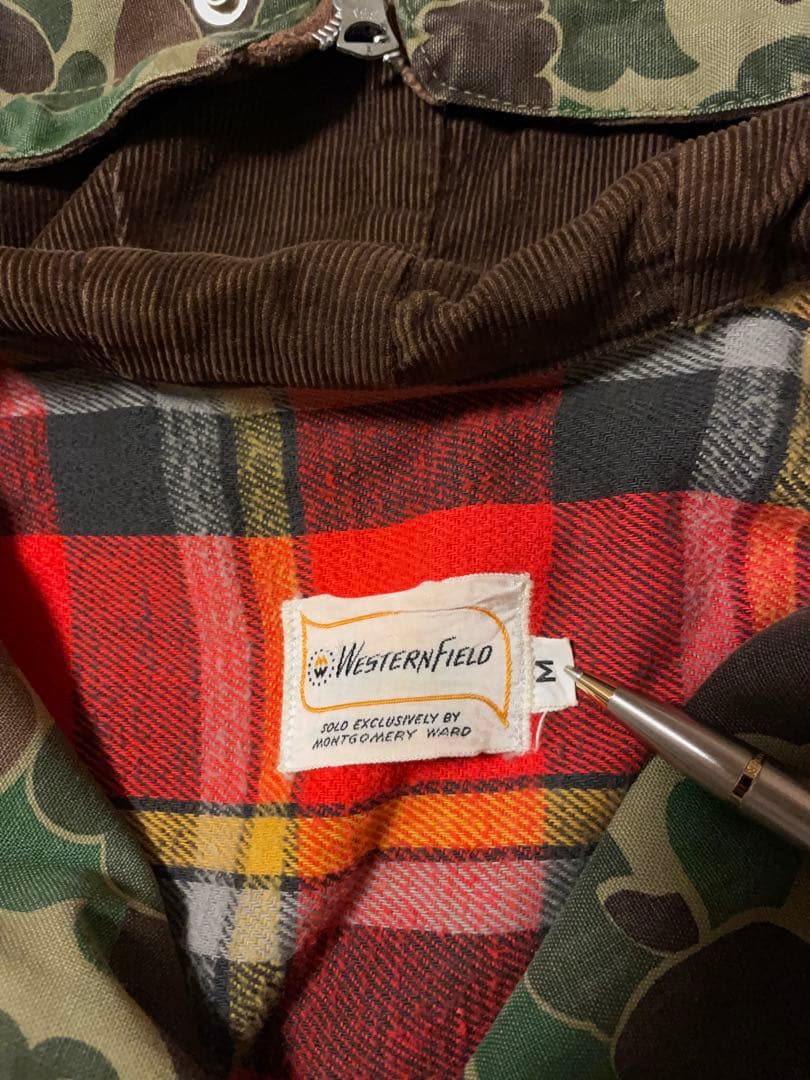 【60s】モンゴメリーワード ハンティングジャケット ヴィンテージ 迷彩