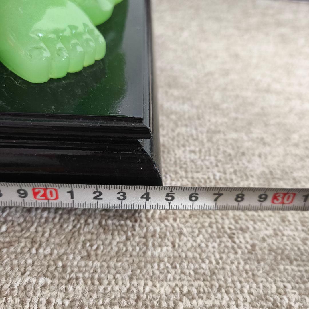 翡翠 布袋様 七福神 厄除け 置物　難あり