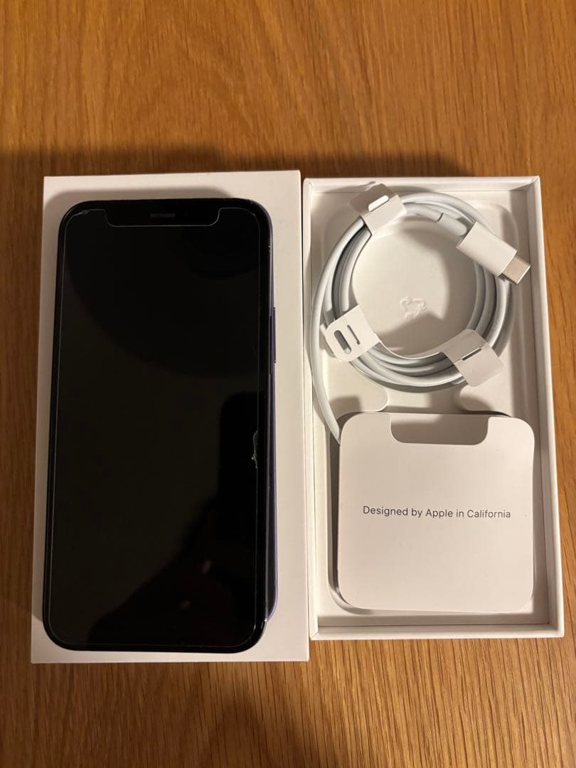 iphoe 12mini 128GB simフリー　箱付き